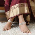 60.2 Grams Delicate Silver Anklet