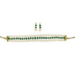 Terra Chroma Designer Pearl Choker Set