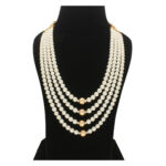 Heirloom Grandeur Layers Designer Pearl Necklace Set