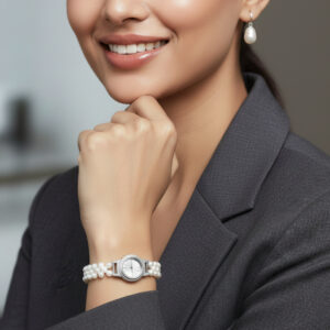 Exquisite Pearl Watch