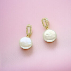 Zaer Baroque Drop Earrings