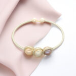 Leaf Lace Pearl Bracelet