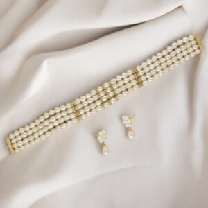 Udaya Pearl Choker Set