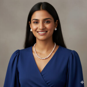 Gianna 1 Line oval Pearl Set