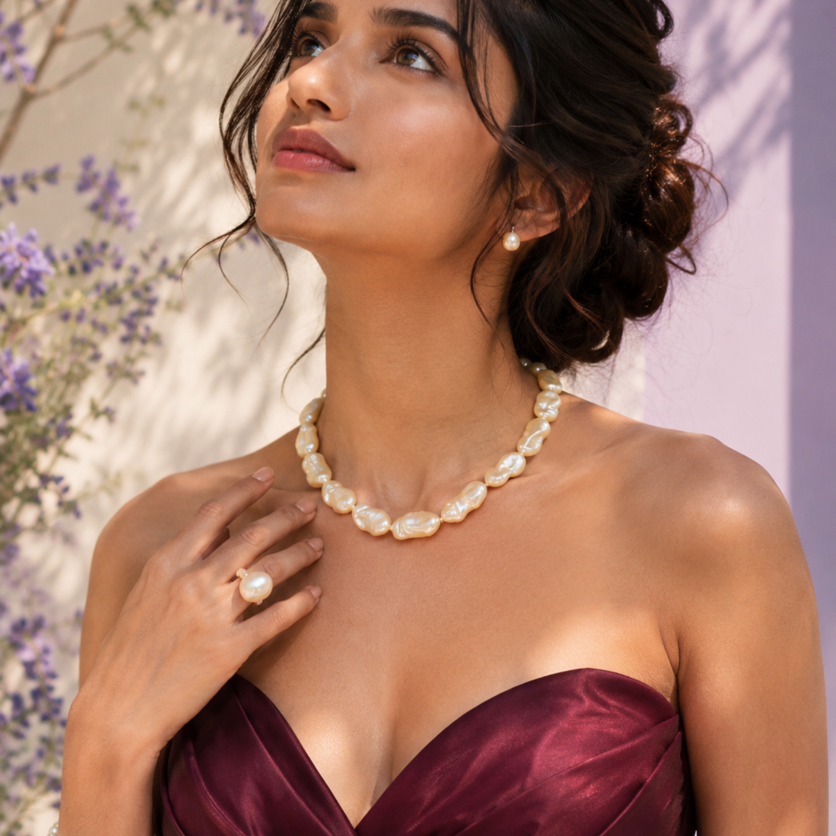 The Executive Baroque Pearl Necklace