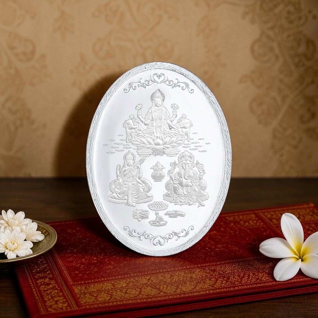 Buy 5 Grams 99.9% GSl Oval Silver Coin Online | Jpearls.com